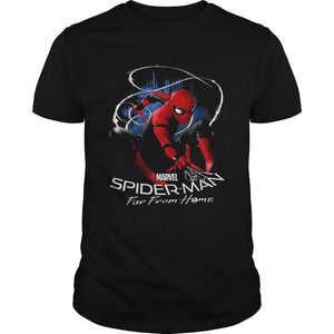 Marvel Spiderman Far From Home Contrasted Isolation Shirt